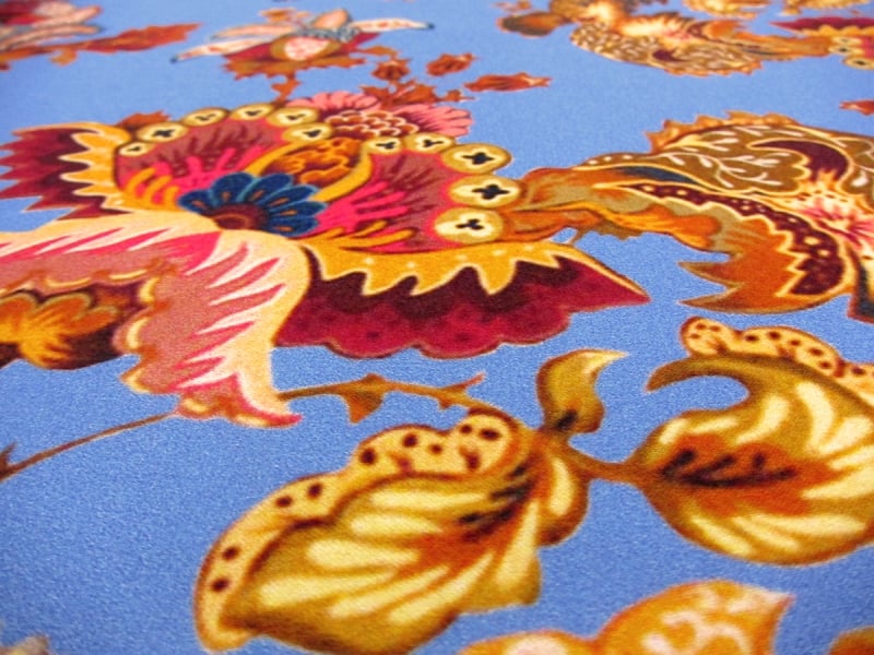 Printed Silk Charmeuse | B&J Fabrics